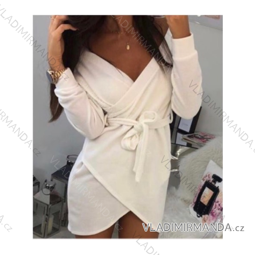 Ladies long sleeve dress (uni sl) ITALIAN LEU1811H0034 UNI S / M Gray dark