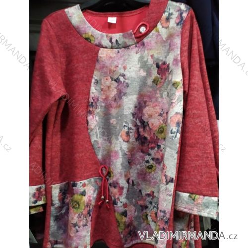 Women's long sleeve tunic oversized (xl-8xl) CZECH FASHION CRM19008
