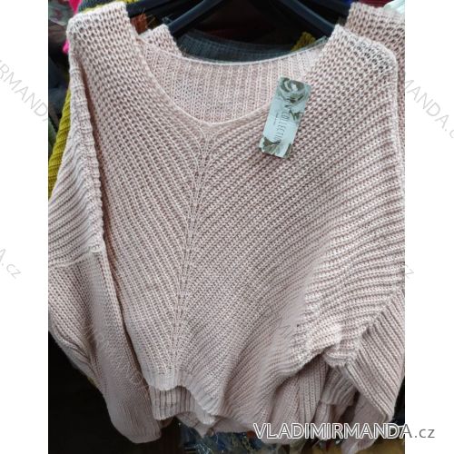 Women's knitted long sleeve sweater (uni s-l) ITALIAN FASHION IM9191036
