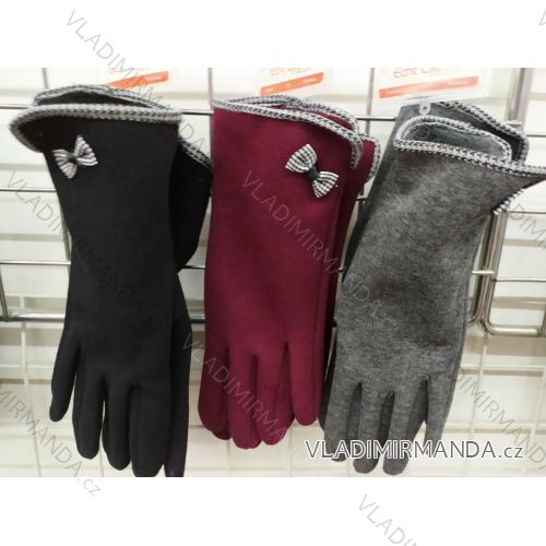Gloves with bow winter women's (ONE SIZE) ECHT ECH19BD003