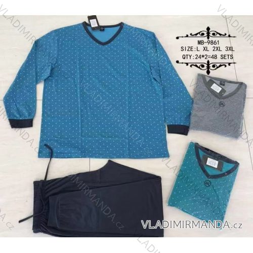 Men's cotton pajamas (l-3xl) VALERIE DREAM MB-9861
