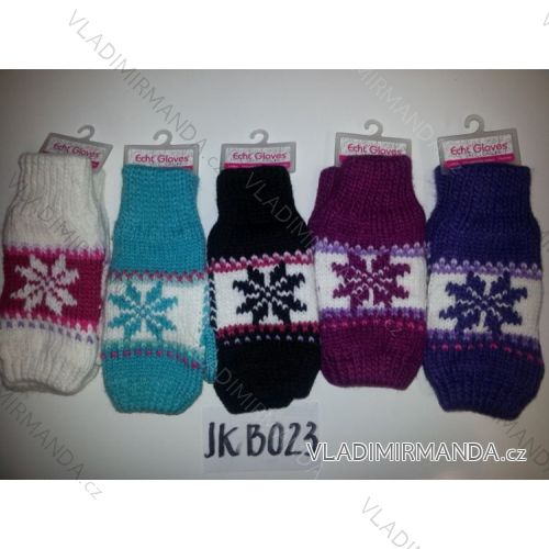 Gloves Knitted Children's Girls ECHT JKB023