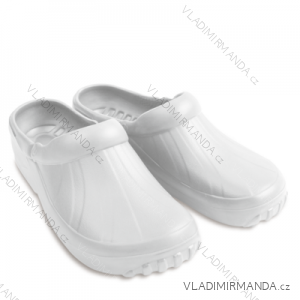 White rubber boys' and men's slippers (36-46) DEMAR BEF204822D
