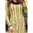 277-1 Dress with turtleneck and pockets - braid
