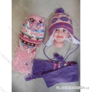 Cap + JIALONG RX-010 baby girl scarf

