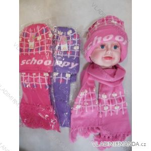 Cap + JIALONG RX-09 baby girl scarf
