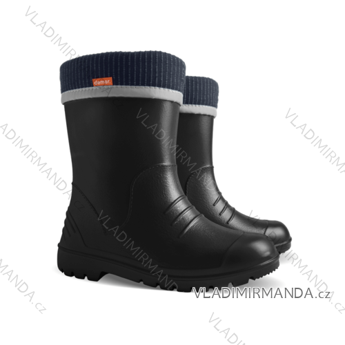 Black boots for boys and adolescents (20-37) DEMAR BEF200310I