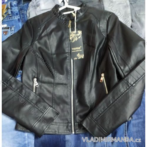 Women's leather jacket (s-2xl) VOPSE ITALIAN FASHION V2903