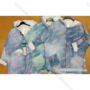 Sweatshirt extended with zip thin women (uni sl) ITALIAN FASHION IM419011
