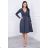 Dress with cut-out under the bust jeans