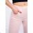 Pants colorful jeans with gray bow