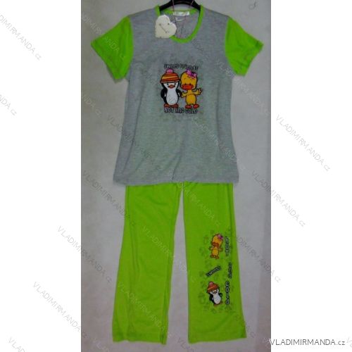 Pyžamo kr. sleeve dl. pants womens cotton (m-xxl) BENTER TF27103
