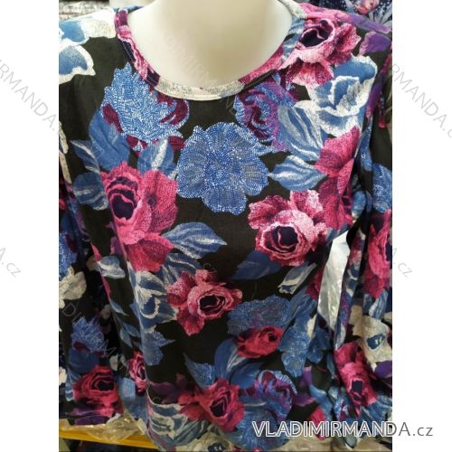 Women's t-shirt long sleeve oversized (l-3xl) DUNAUONE PM120027
