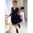 Women's long sleeve dress puntik (uni s-m) ITALIAN FASHION IM1720001
