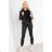 Women's leatherette hooded jacket (s-xl) POLISH MODA JMK190024