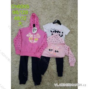Tracksuit, hoodie and t-shirt for girls (98-128) SAD SAD20CH6065
