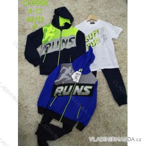 Sweatpants, hoodie and t-shirt for boys (4-12 years) SAD SAD20CH6058
