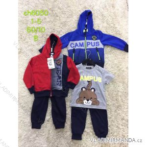 Sweatpants, hooded sweatshirt and t-shirt for children (1-5 years) SAD SAD20CH6050
