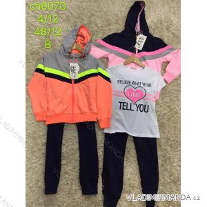 Sweatpants, hoodie and t-shirt for children youth girl (4-12 years) SAD SAD20CH6070
