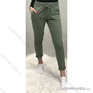 Sweatpants floral pattern long womens (uni s-m) ITALIAN FASHION IMC20019