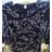 Tunic blouse 3/4 sleeve oversized (l-4xl) POLISH FASHION PM520022
