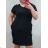 Classic short sleeve dress women (uni xl / 2xl) ITALIAN FASHION IM720046
