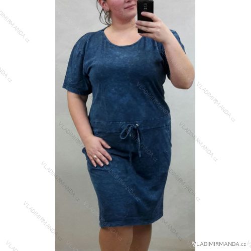 Short sleeve dress womens (XL-5XL) ITALIAN FASHION TML20006