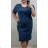 Short sleeve dress womens (XL-5XL) ITALIAN FASHION TML20006