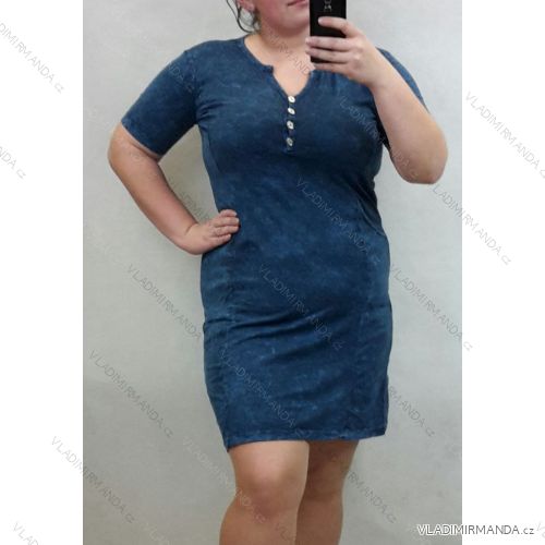 Short sleeve dress women (XL-5XL) ITALIAN FASHION TML20007
