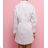 Shirt 3/4 sleeve ladies strip (uni sl) ITALIAN Fashion IM418458 white