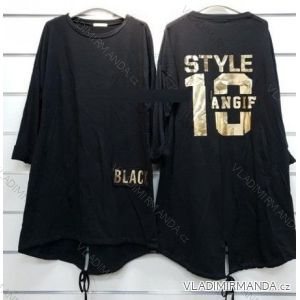 Long Sleeve Sweatshirt Dress women (uni s-l) ITALIAN FASHION IMW20012

