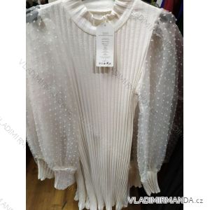 Women's Long Sleeve Formal Dress (uni s / m) ITALIAN FASHION IM9191024
