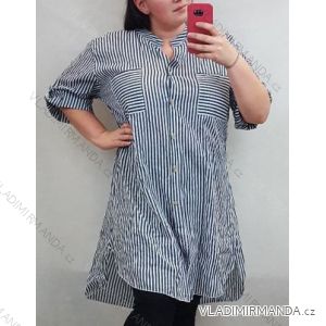 Striped shirt 3/4 long sleeve women (uni xs-m) (uni XL/XXL) ITALSKÁ MODA IM120162
