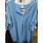 Dress 3/4 sleeve womens oversize (uni s-m) ITALIAN FASHION IM920061
