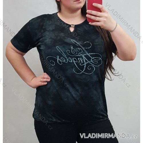 T-shirt short sleeve ladies oversized (l-xl, 2xl) Turkish moda TME20002
