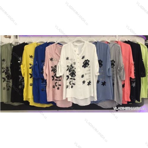 tunic short sleeve ladies oversize (uni s-l) ITALIAN FASHION IML20020
