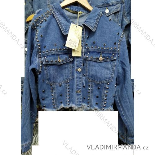 Denim jacket short women (XS-XL) ITALIAN FASHION IM920RL-524
