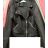 Cutted leatherette short ladies (S-XL) ITALIAN FASHION IM920089
