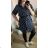 Women's long sleeve shirt oversized (UNI XL-2XL) ITALIAN MODA IM620022
