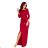 220-3 MAXI Sports Dress - Burgundy color

