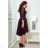 210-10 NICOLLE - Lace Neckline - Black
