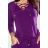 230-4 JANET Sports dress with binding - violet
