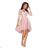 210-11 NICOLLE - lace neckline - powder pink
