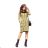 277-1 Dress with turtleneck and pockets - braid
