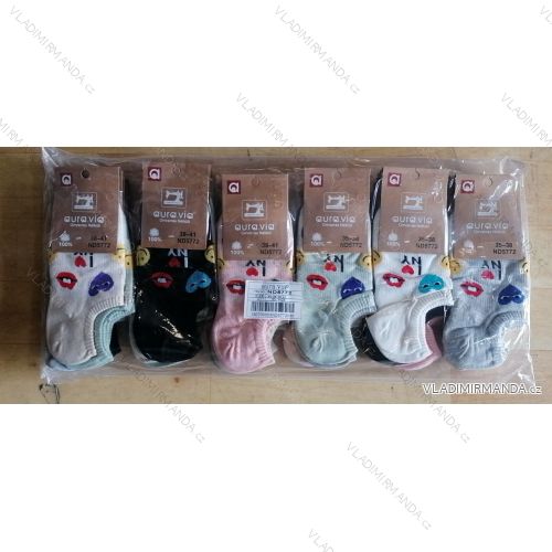 Women's socks ankle (35-41) AURA.VIA ND5772
