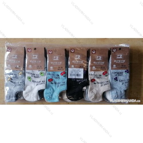 Women's socks ankle (35-41) AURA.VIA ND5775
