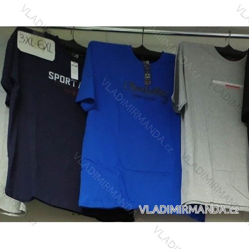 T-shirt short sleeve men oversized (3xl-6xl) OBSESS OBS200007