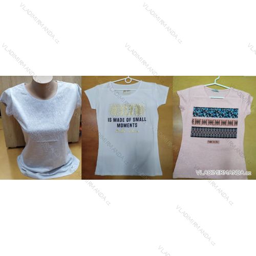T-shirt short sleeve women (uni s-l) TURKISH FASHION TM920027
