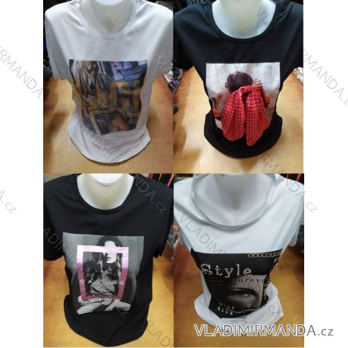 T-shirt short sleeve women (s-l) TURKISH FASHION TM920036
