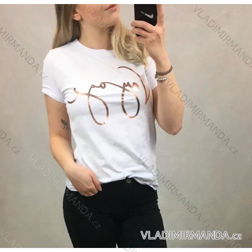 Women's short sleeve t-shirt voyage (uni s / m) SWEETISIMA ITALIAN FASHION IMD20023